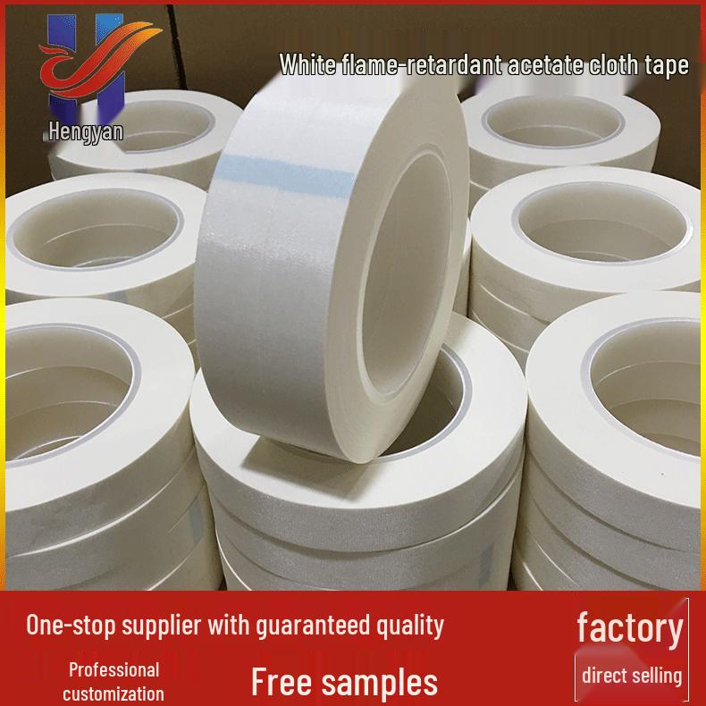 High-Temperature Resistant Flame Retardant Halogen-Free Acetate Cloth Electrician Tape