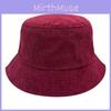 Vintage Corduroy Fisherman Hat For Couples With Uv Protection And Breathable Material