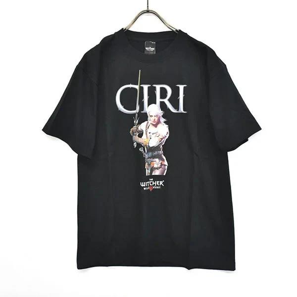 The Witcher 3 Wild Hunt TShirt Ciri Black Japan New M