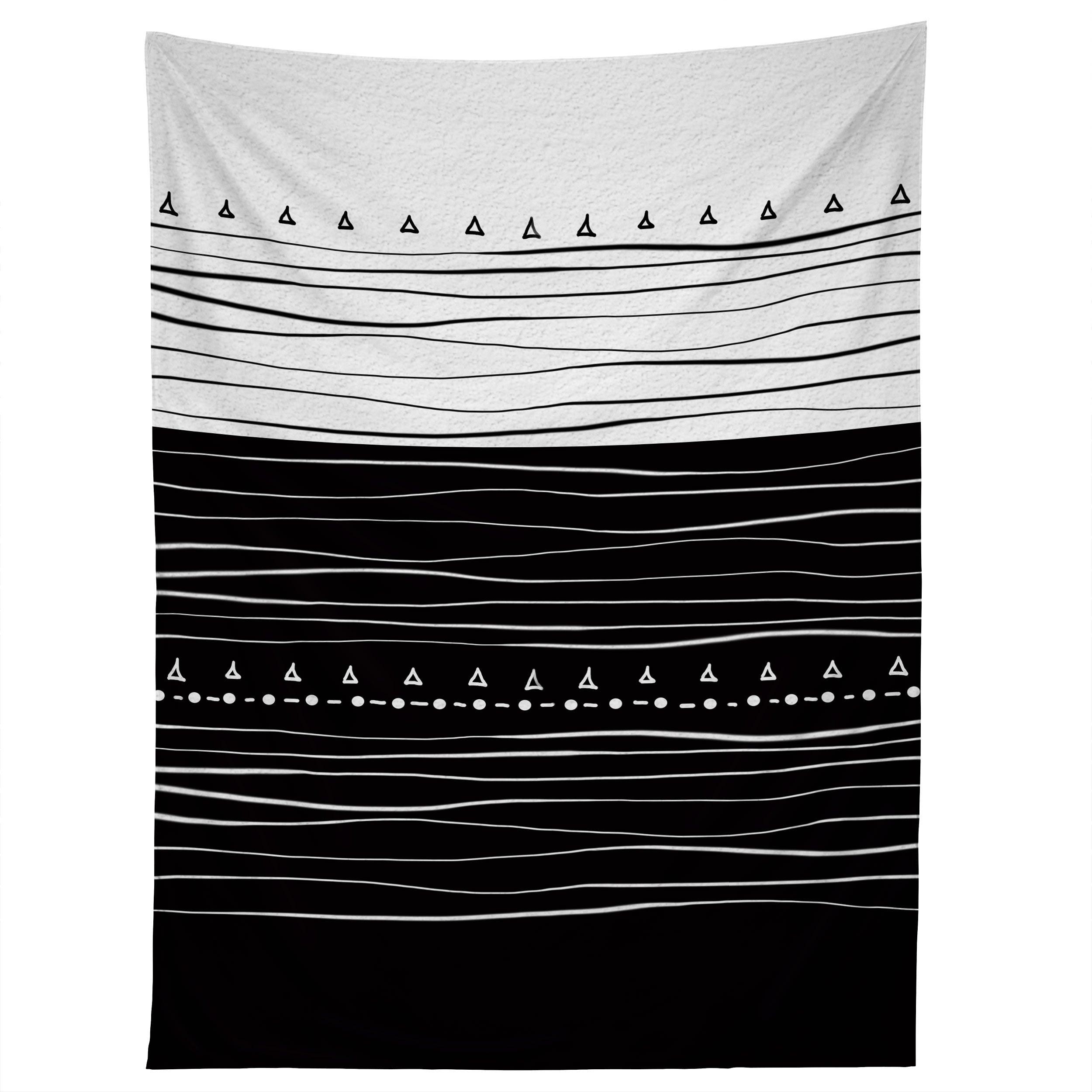 BLACK AND WHITE COLLECTION 01 tapestry 75x100
