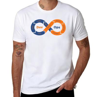 Devops Koszulka t-shirt dla mężczyzny t-shirt męski bawełniana koszulka