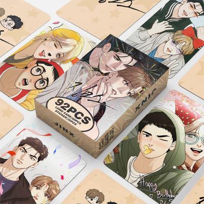Las tarjetas fotográficas de alta definición The Spell Boxed, tarjetas LOMO, fujoshi, Pelusa, fan de BL, Yaoi, geniales para el uso diario, perfectas para regalar