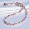Natural freshwater pearl necklace Xiaoxiangfeng collarbone chain colored candy necklace wholesale