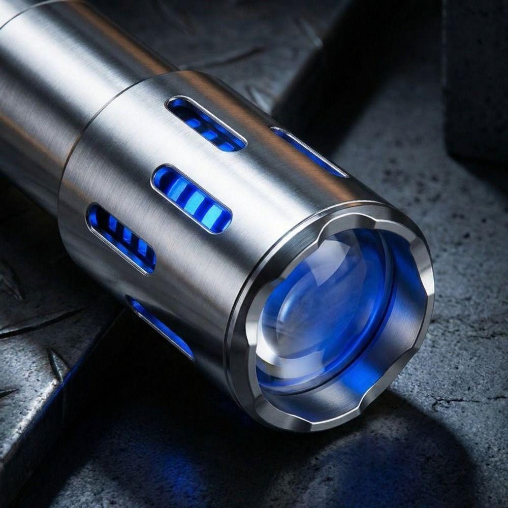 Super-Bright Multi-Functional Flashlight Aluminum Zinc Zinc Alloy Flashlight Outdoor Portability