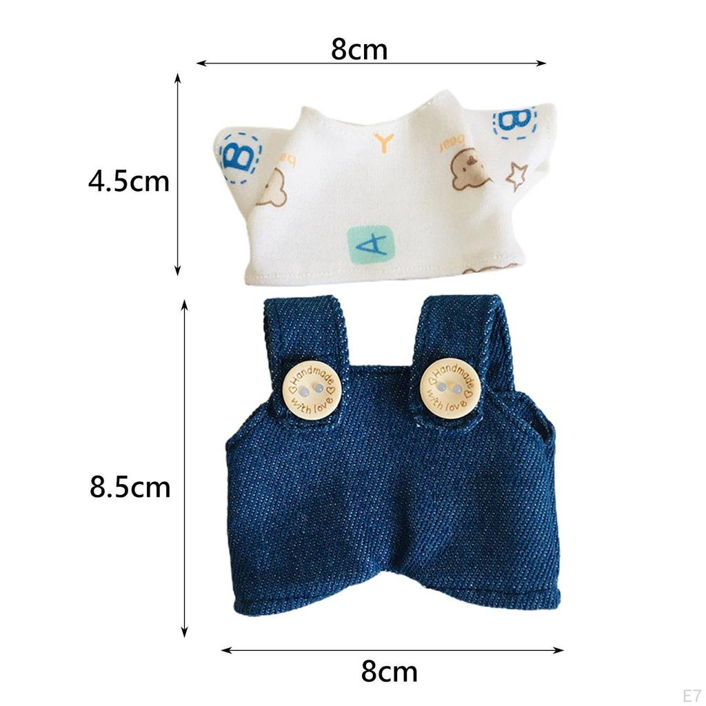 6-Zoll-Puppenbekleidungsset für , Anziehoptionen Mädchen Alter 5-10