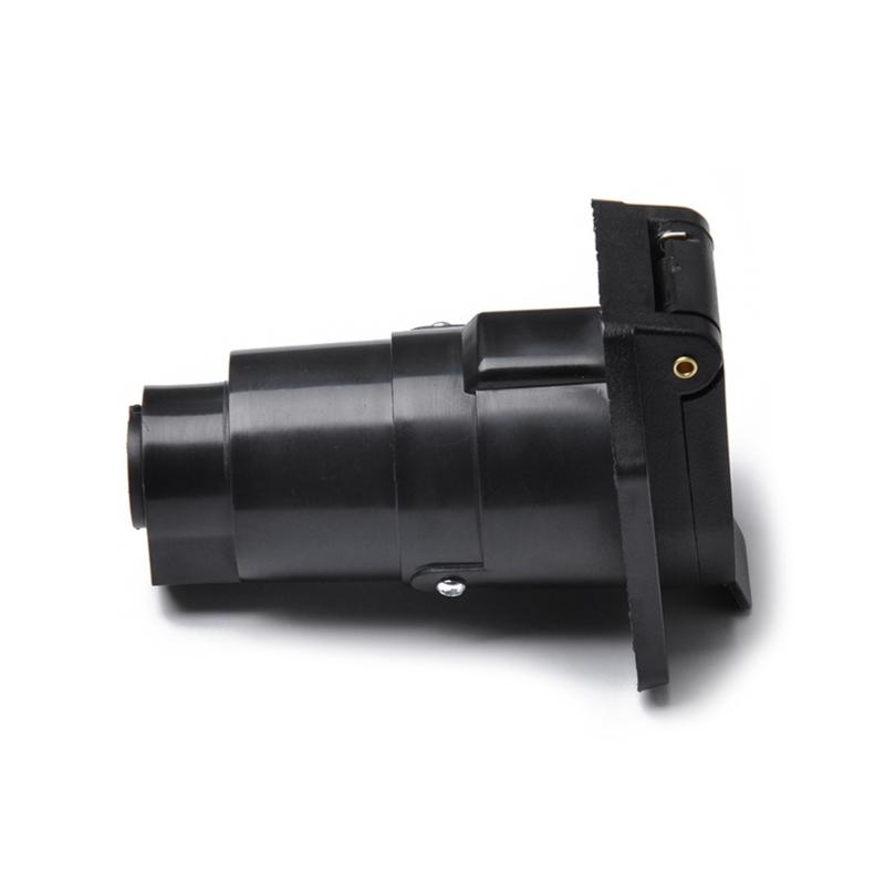 7Pin Plug Adapter Trailer Connector 12V Towbar Towing Waterproof Plugs Socket