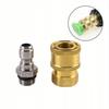 Rosfix Adapter Do Montażu Planownicy GZ 1/4 Na Szybkozłączkę 1/4"" – Wytrzymałość Do 160 Barów | Aluminium | Uniwersalne Zastosowanie