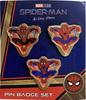 In Rock SPIDER Way Badge Set B IBA265 MAN/No Home/Pin