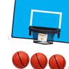 Verstellbarer Höhe Trampolin Basketballkorb Set - Lustige und Aufregende Ergänzung