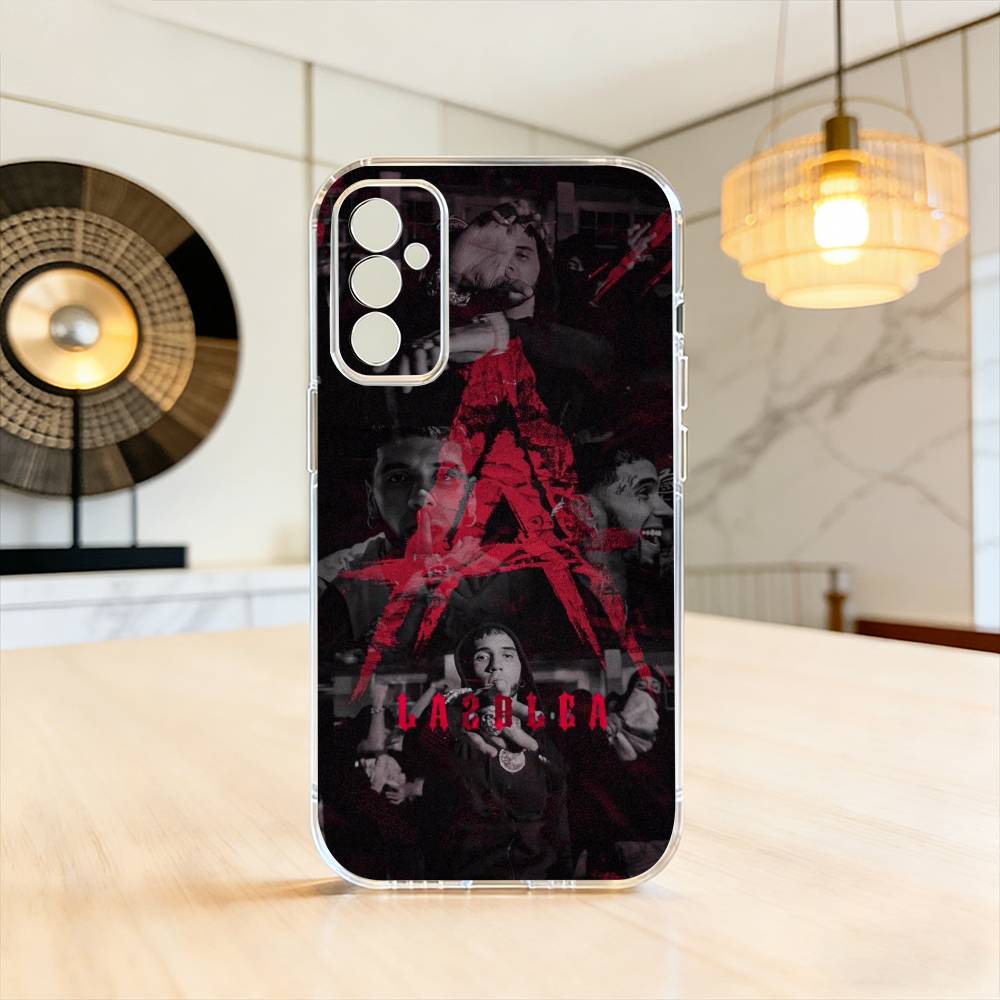 

Real Hasta La M-Muerte Anuel Phone Case Transparent Silicone Soft For SamsungA10,12,20,21S,30,31,40,50,51,52,70,71 Samsung a12