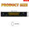 Halloween Yard Sign Party Banner, Spooky Cemetery Pattern, Polyester Outdoor Garden Courtyard Fence Decoration