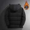Dad's Winter Warm Plus Velvet Thick Cotton Jacket for Middle-Aged Men