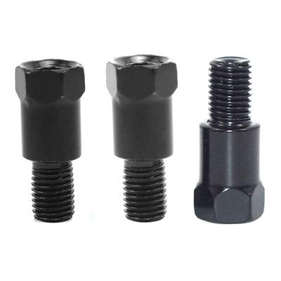 DGYACHOR Schraubadapter für Motorradspiegel, Höhenverstellungs-Abstandshalter, Positiv 0,4 Zoll (10 mm),