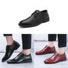 Leather Mens Business Casual Shoes With Breathable Eva Insole For Work And Travel