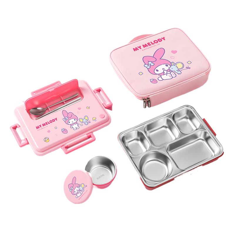 TAFUCO Hello Kitty 1,5 л Ланч-бокс из нержавеющей стали 316