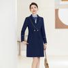 Teluoman Women's Professional Wool Blend Uniform Coat