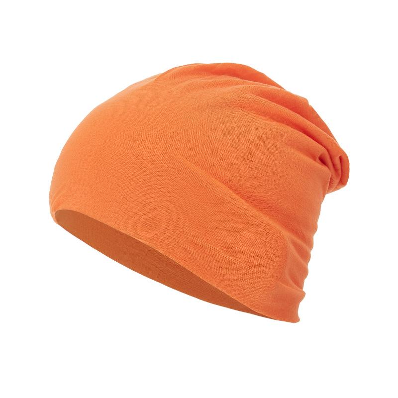 All-Season Knit Pile Hats: Solid Color, Double-Layer, Versatile Beanies for Comfort and Style