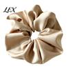 Soft Silk Hair Accessories Satin Scrunchies, High Elasticity Ties for Women Girls, Non Slip Band, Minimalist Scrunchies Gifts Solid Color Ponytail