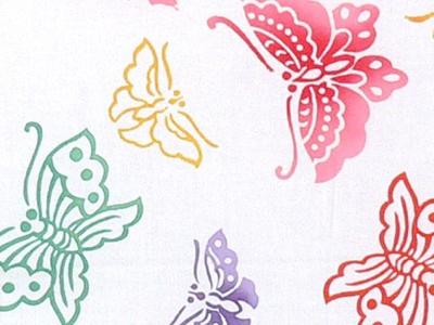 Todaya Shoten Tenugui Butterfly 692 Nashien-zome (Tenugui)