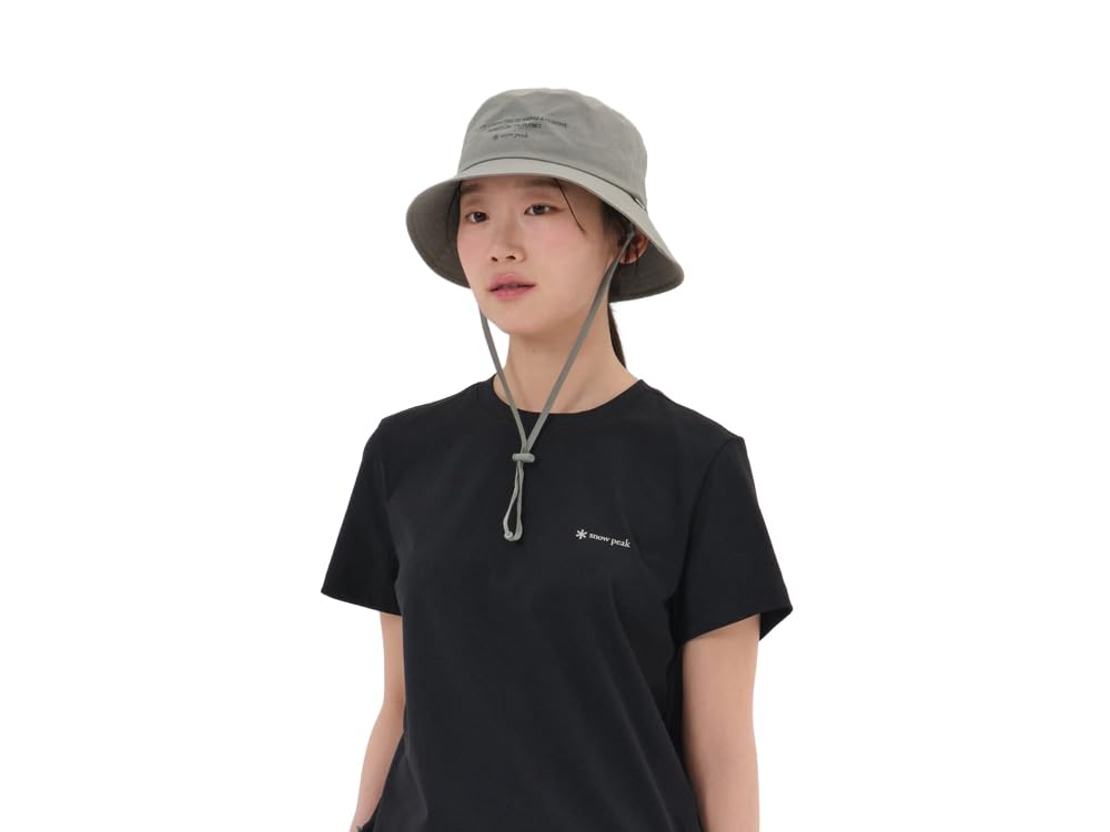 

Snow Peak Cample Hat Light for Men and Women GS-S25ZUCHA18, Khaki, Medium,