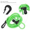 DIY Elastische Kajak Paddel Leine Bungee Seil Schnalle Kombination Lanyard Kanu AccessoryGreen