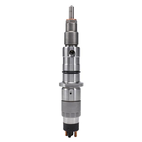 Silver & Black Metal Diesel Fuel Injector Nozzle for Automotive Use