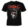 Prong band 2025 czarny T-shirt Vintage koszulka krótki rękaw Wszystkie rozmiary