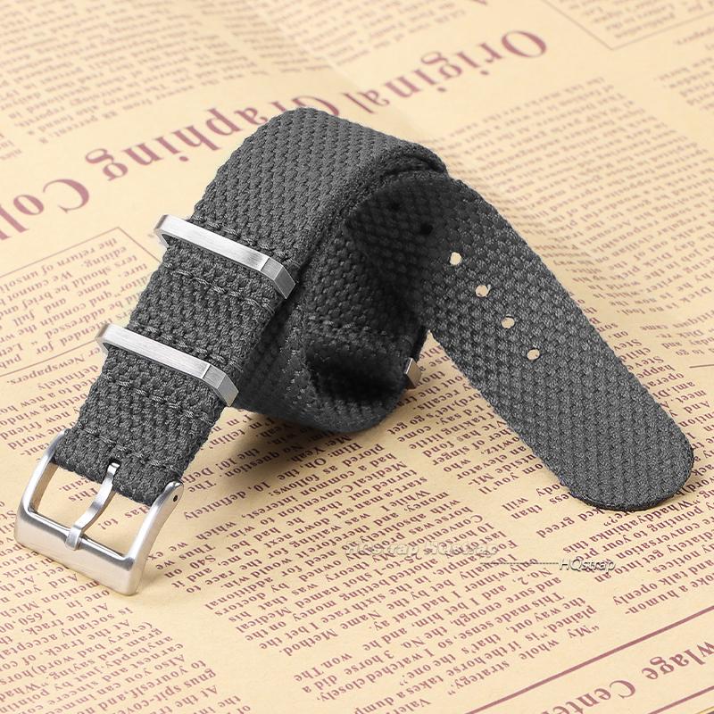 Nylon Strap for Military Fabric Replacement Watchband 20mm 22mm Premium Quality Nylon Watch Band Accessories for Women Men