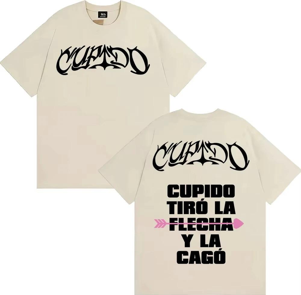 2026 Tini Stoessel Cupido Tiro La Flecha Y La Cago Embroidered Unisex TShirt  Hip Hop Retro TShirt Comfortable Fashion Tshirt