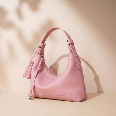 2025 New Women's Bag, Lunch Box Bag, Niche Underarm Bag, High-end Leather Shoulder Bag, Messenger Bag, Kite Bag Series