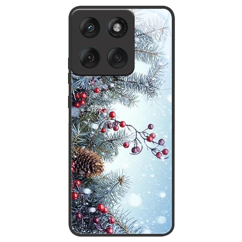 Christmas Phone Case For Motorola Moto Edge 60 60s 50 Pro Fusion Edge50 X50 Ultra Neo G05 G15 E15 Tempered Glass Protect Cover