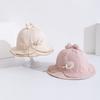 Korean Style Children's Sun Protection Lace Bucket Hat for Girls