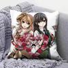 Yuzu and Mei Citrus Anime Girl  Home Sofa Cushion Covers and Aecorative Custom Pillow Covers