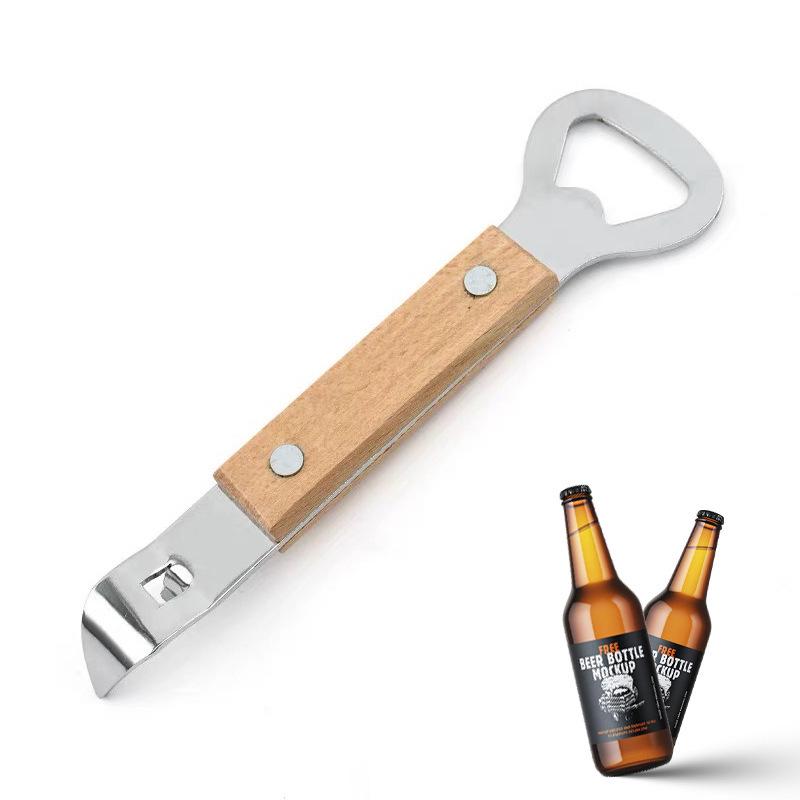 Double-headed Stainless Steel Can & Bottle Opener