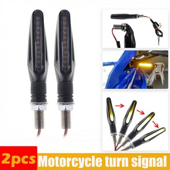 Motorcycle Flowing Turn Signals Blinker Lights Assemblies For Suzuki DRZ400s
