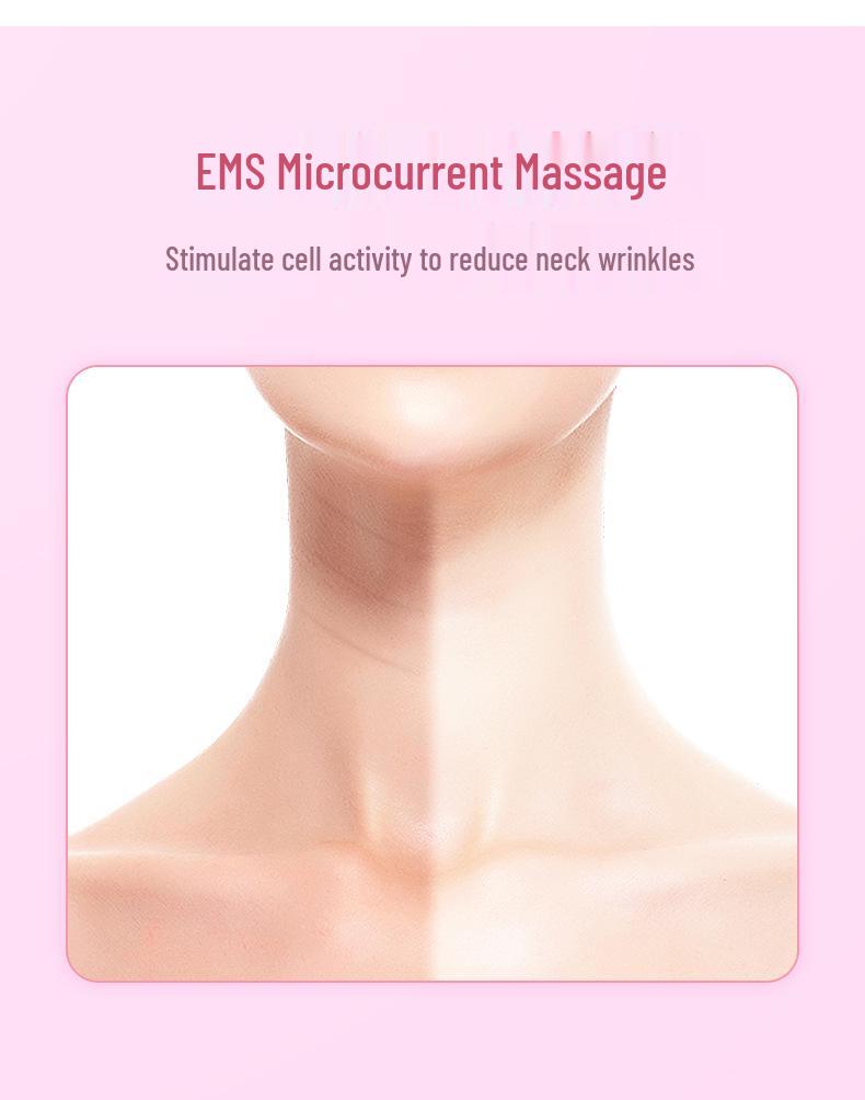 Neck Care Microcurrent Massager: Smooth Wrinkles & Lift Skin