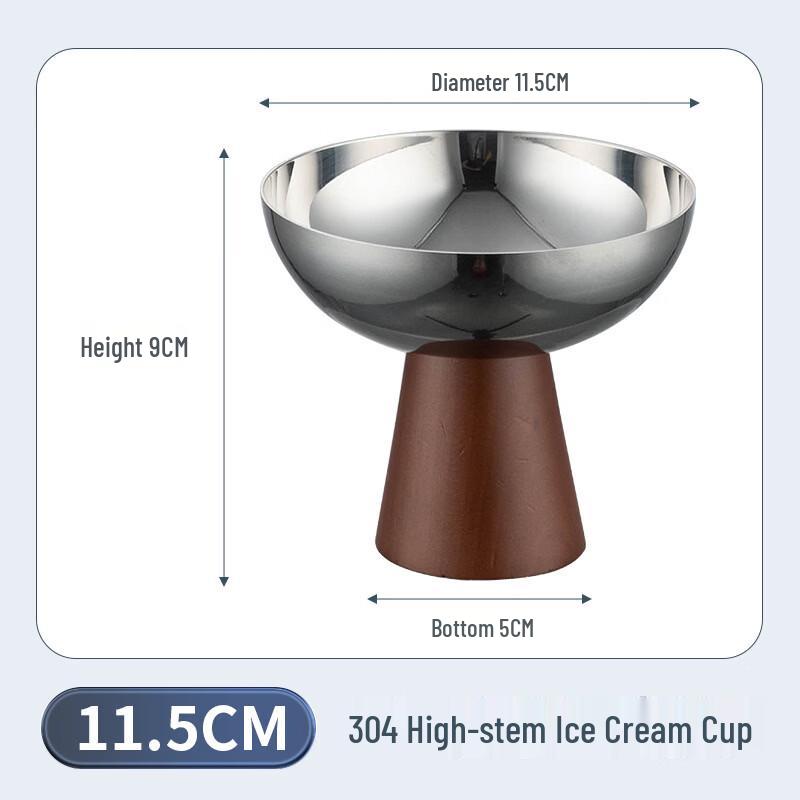 Ru Han Cartoon 304 Stainless Steel Dessert & Snack Bowl 11.5cm 100-300ml