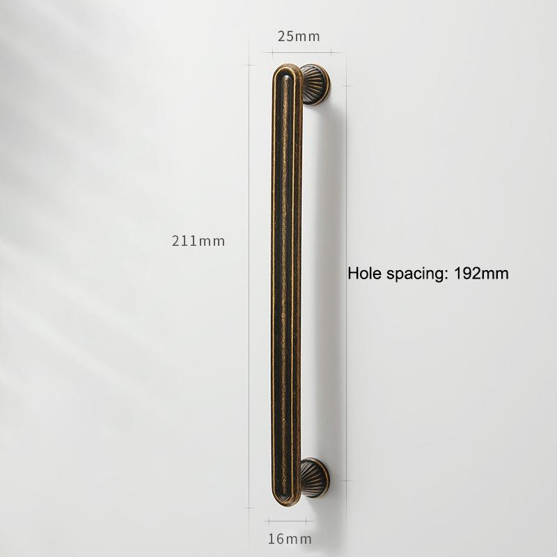 Upgrade with Solid Zinc Alloy Vintage Drawer Pulls for a Timeless Antique Brass Look