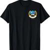 Retro Vintage Stijl Pijlstaartrog T-shirt