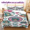 Cute animals surfing Pattern Bedding,Quilt Set Quilt Cover Pillowcase Home Birthday Gift (1*duvet cover+2*pillowcase,without core)