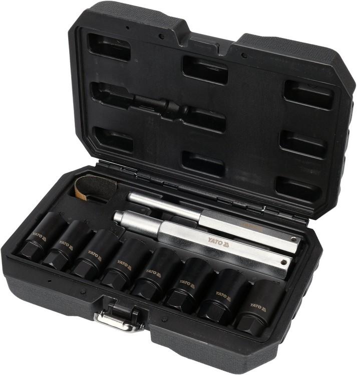 Security Screw Removal Socket Set 10 Pieces - Yt-060302