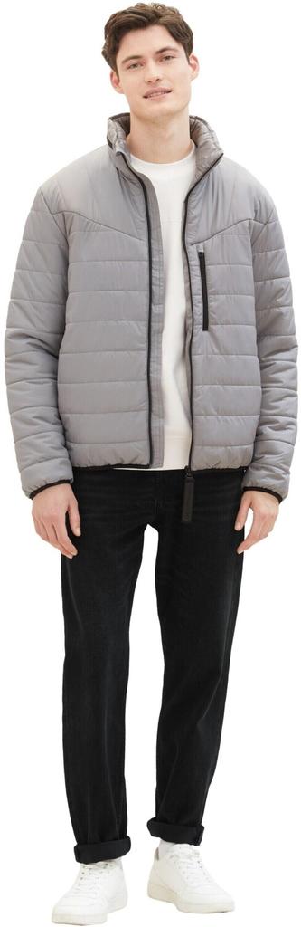 Demi-season Jacket Tom Tailor Denim Lightweight Jacke (1038923) Mid Platinum Grey