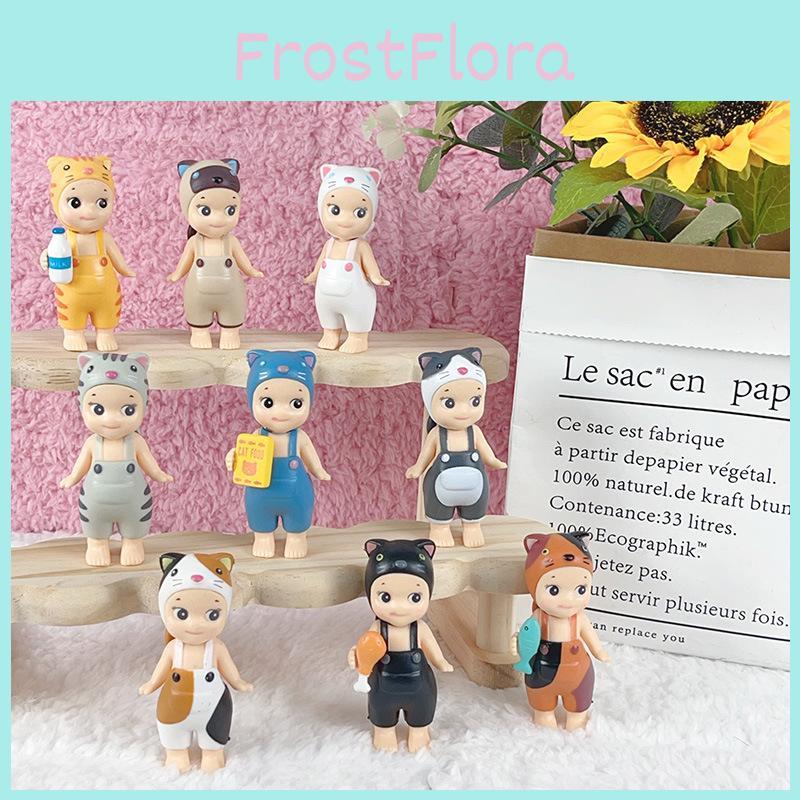 Cute Mini Cat Plush Blind Box Set Featuring 9 Unique Styles For Collectors And Fans