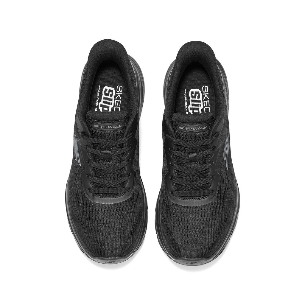 Skechers Go Walk Comfortable Lightweight Slip-Ins Versatile Soft Sole Wear-Resistant Breathable Rebound Lightweight Low-Top Walking Shoes 216797-BBK