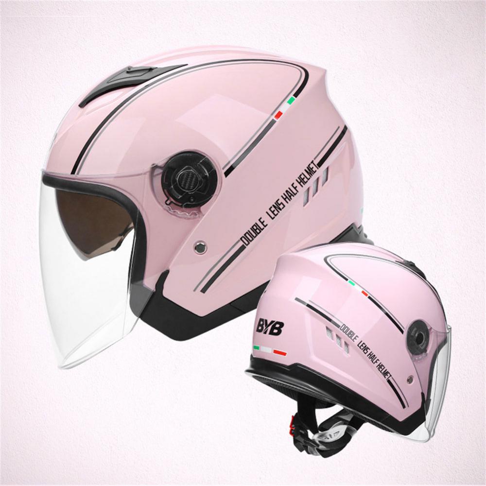 Motorcycle Supplies Portable Universal Safety Helmet Motorcycle Double Lens Helmet Motorcycle Accessories Riding Helmet Durable