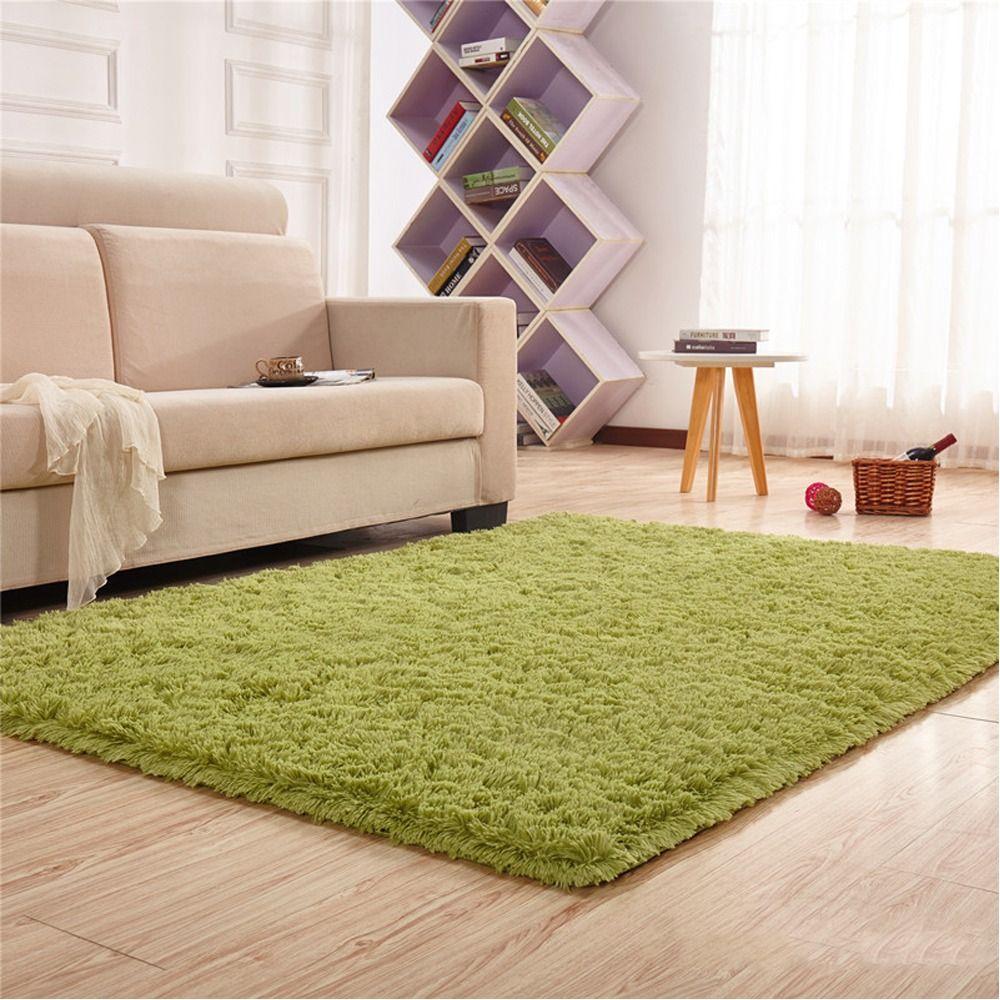 50x80cm Plush Carpet Long Hair Sofa Cushion Rugs Soft Imitation Wool Pad  Home