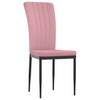 Dining Chairs 2 Pcs Pink Velvet