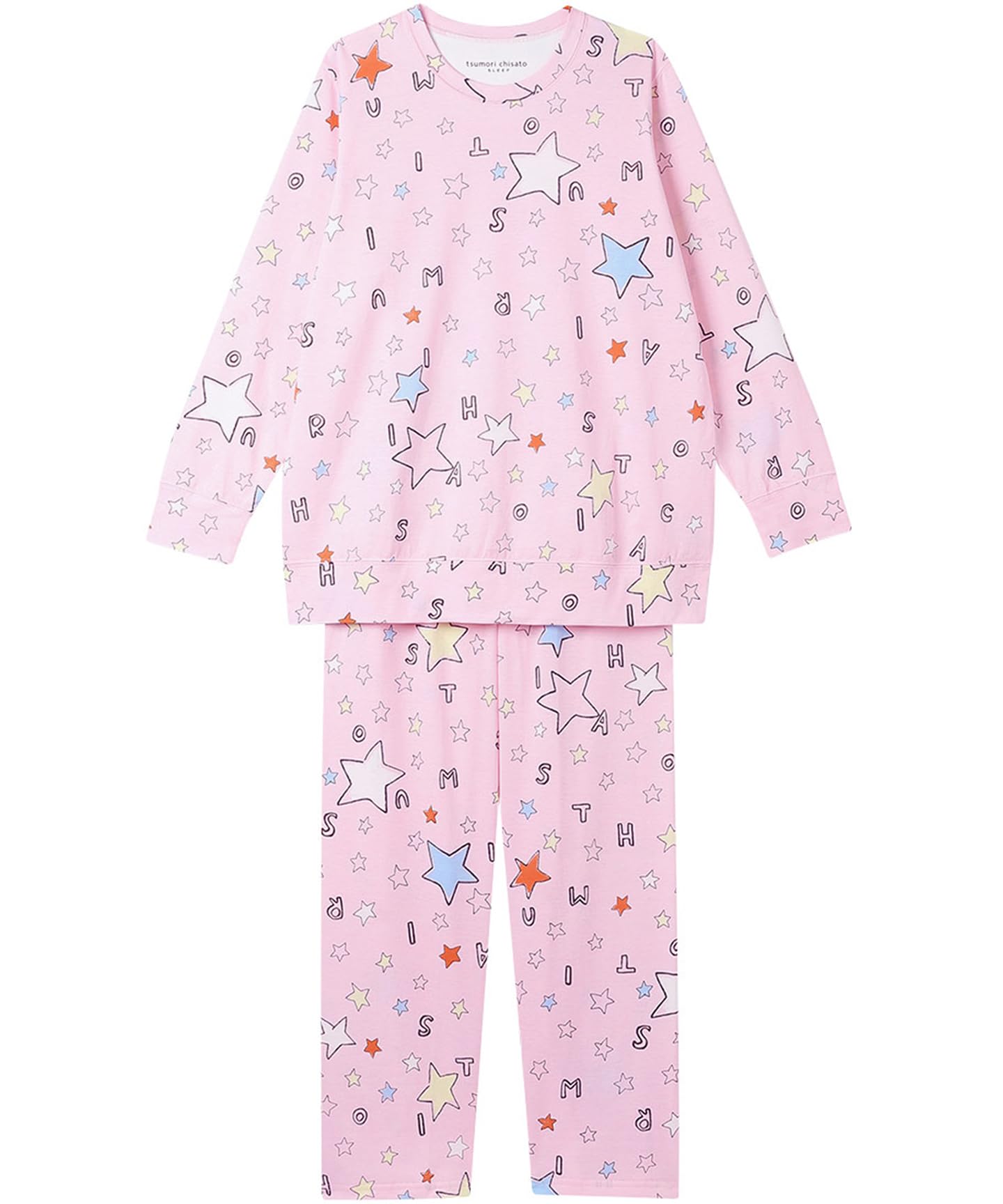 

Расслабляющий Tsumori Chisato Длинный Длинный Хлопковый Трикотаж UDX558 Tsumori Chisato SLEEP PI [Wacoal & Sleep] Пижама, Рукава, Брюки, 100% (тело), Материал, женский