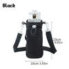 1pc Bottle Cover Water Bottle Carrier Bag with Phone Pocket with Adjustable Shoulder Strap Water Bottle Holder Pouch