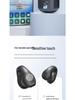 M67 True Wireless Clip-On Bluetooth Earbuds with Ultra-Long Battery Life, Charging Case, and Digital Display